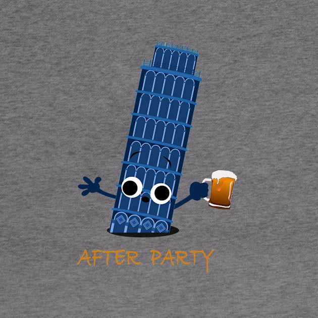 Funny Beer After Party by DesignersMerch